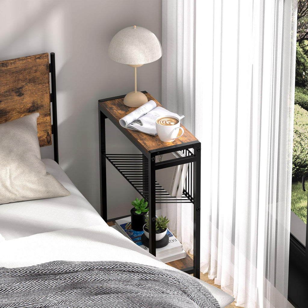 3-Tier Narrow Side Table Set of 2 B70180