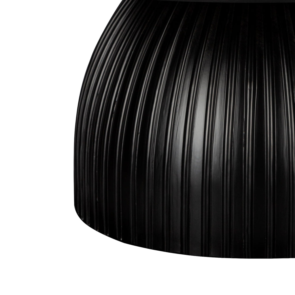 Black Round Drum Coffee Table N4069