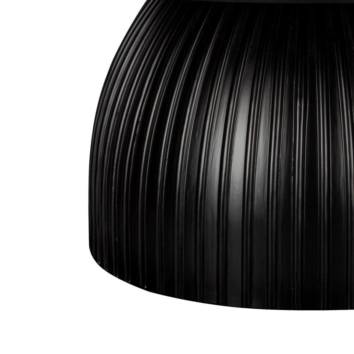 Black Round Drum Coffee Table N4069
