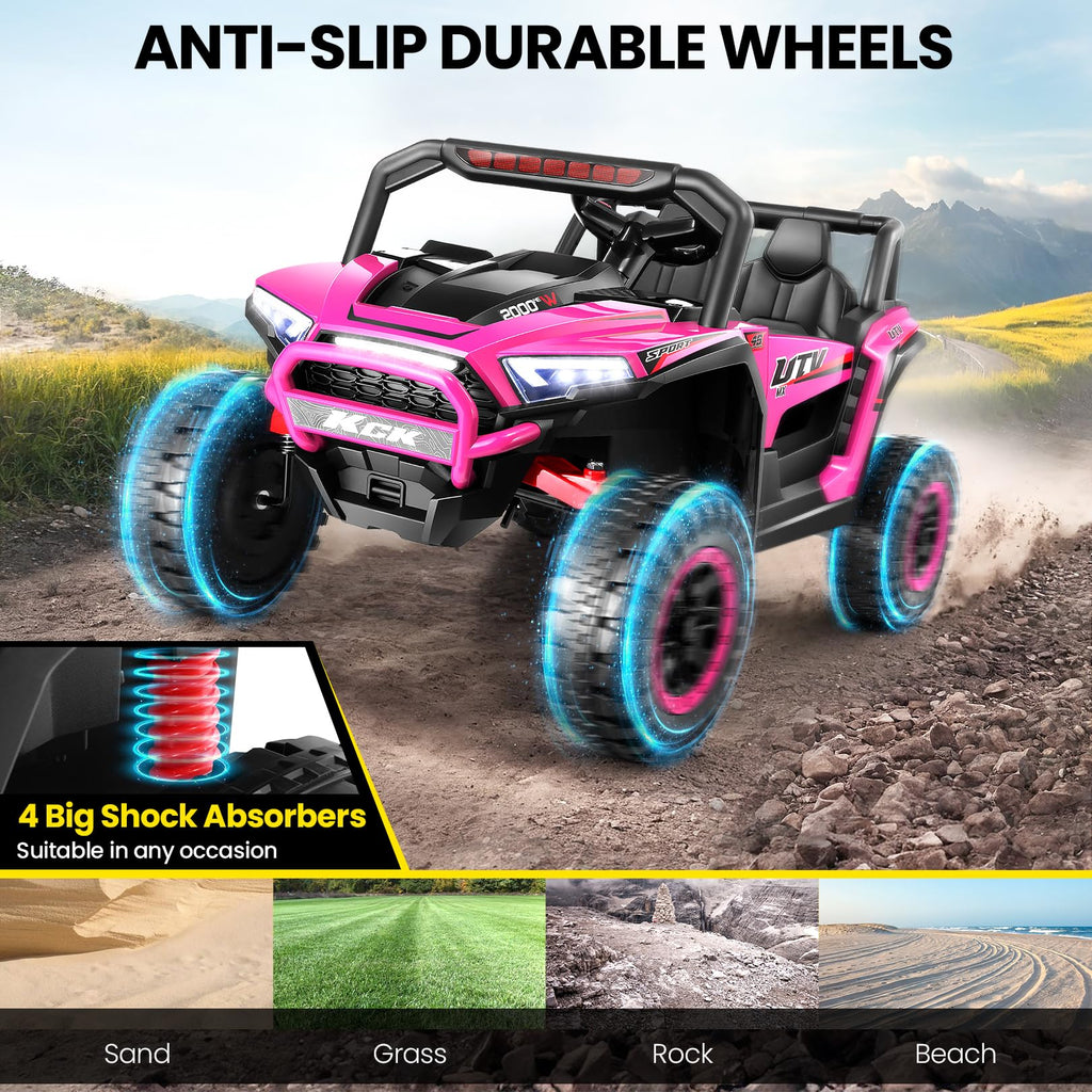 24V Pink Ride on Toy A829