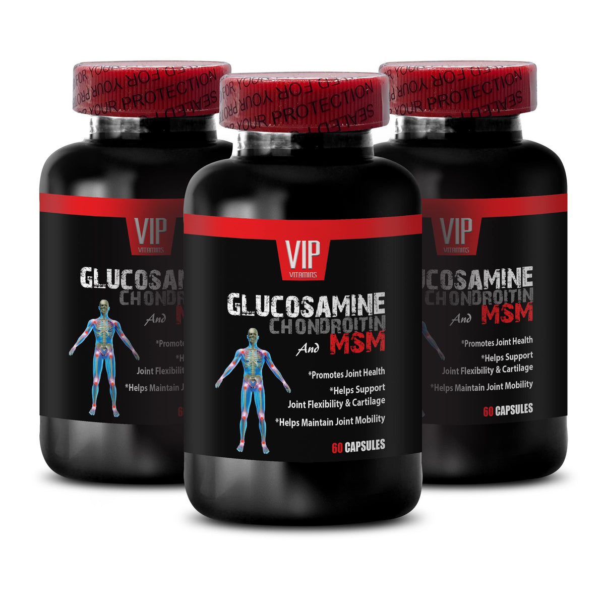 MSM Glucosamine Chondroitin Capsules 180 Tablets M540