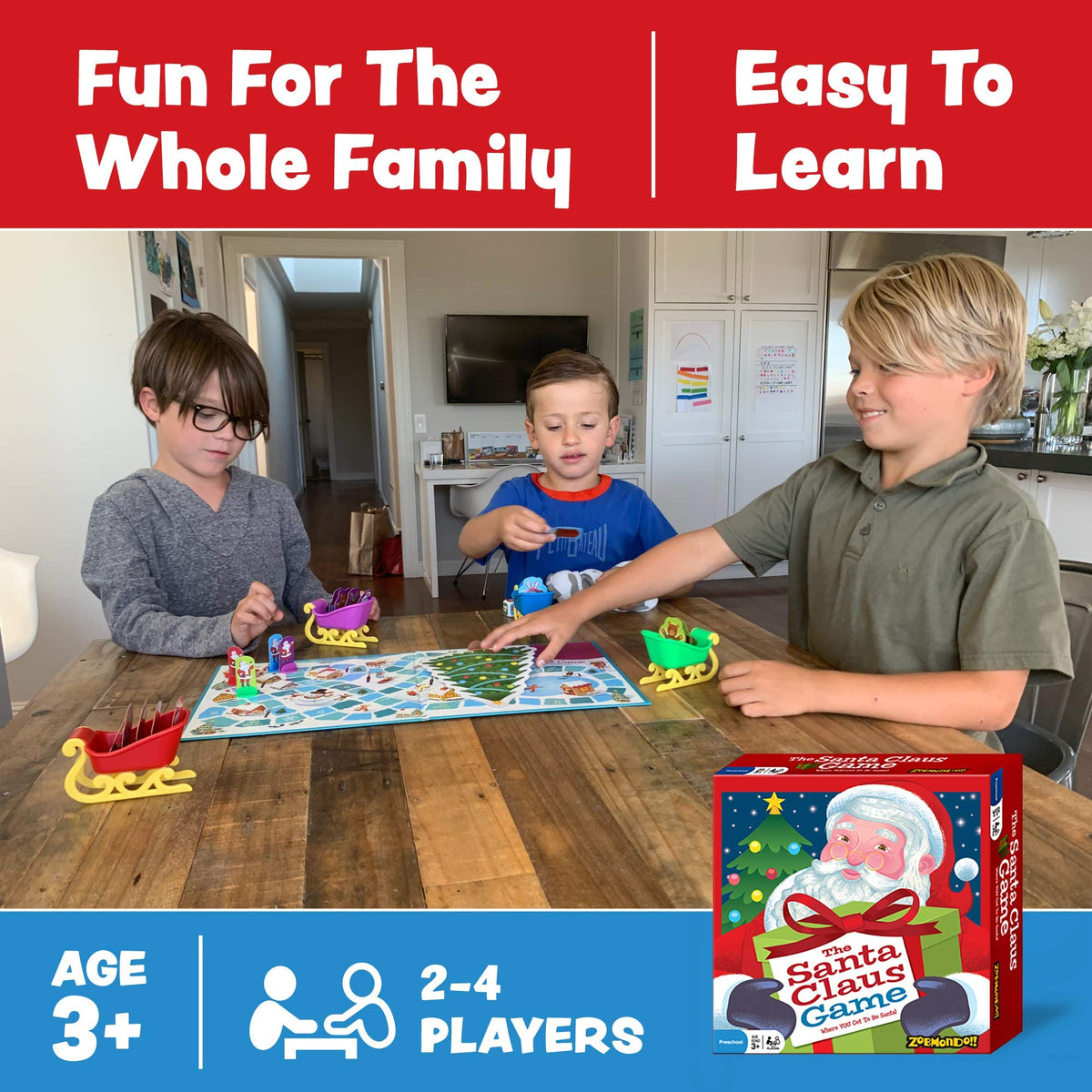 Santa Claus Christmas Board Game B506526