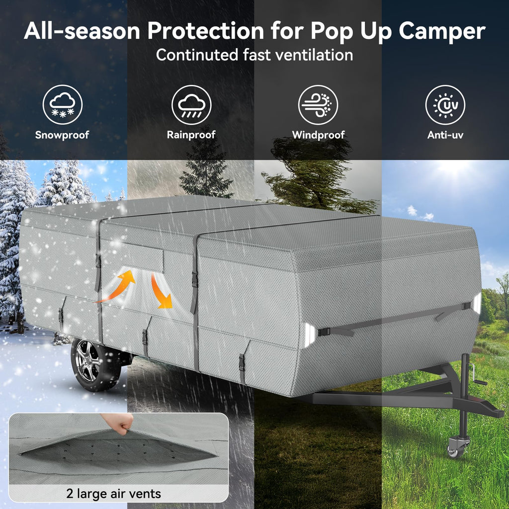 Non-Woven Pop Up Camper Folding Cover 14'-16' I459580