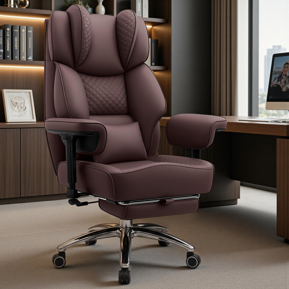 Big and Tall Ergonomic Office Chair Q9946