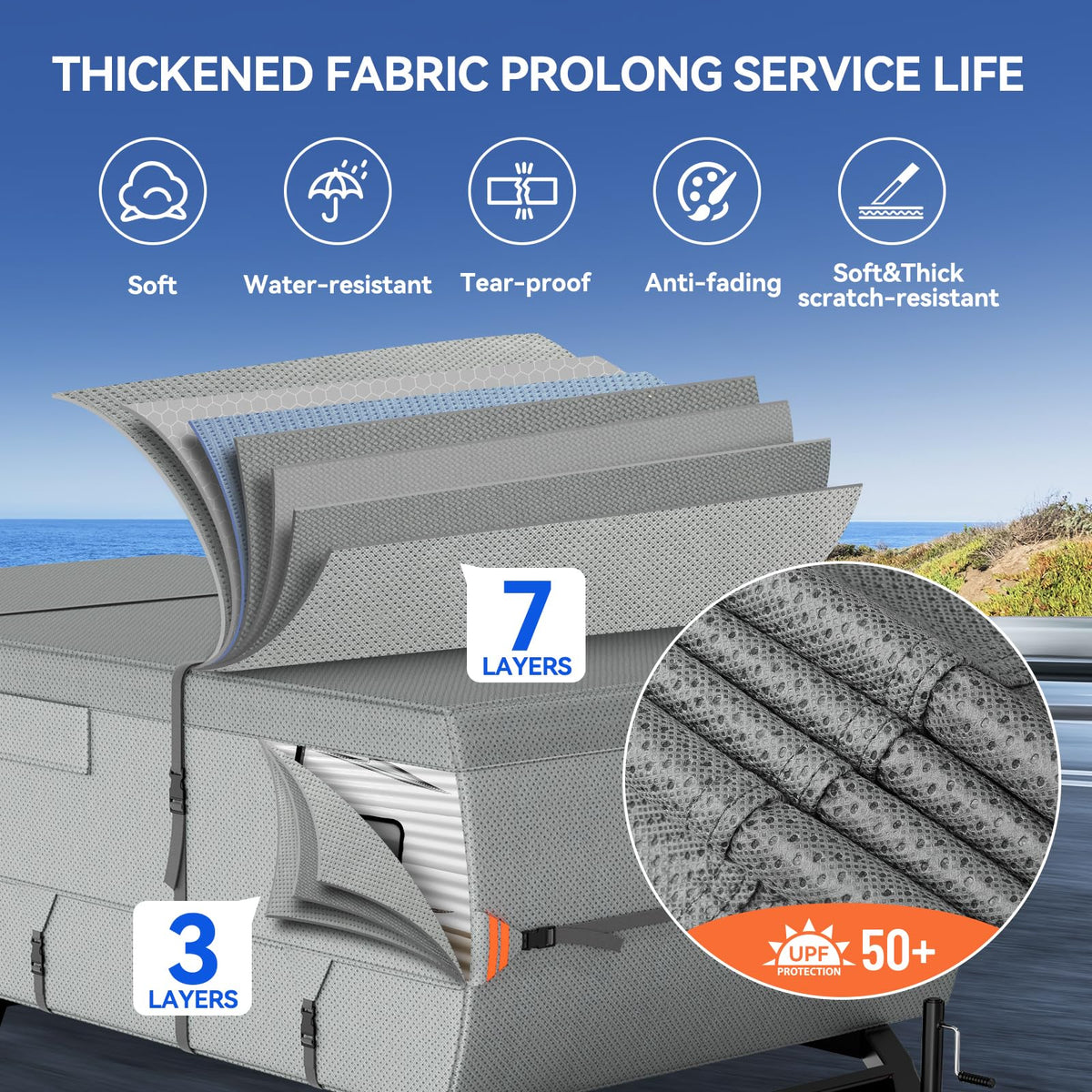 Non-Woven Pop Up Camper Folding Cover 14'-16' I459580