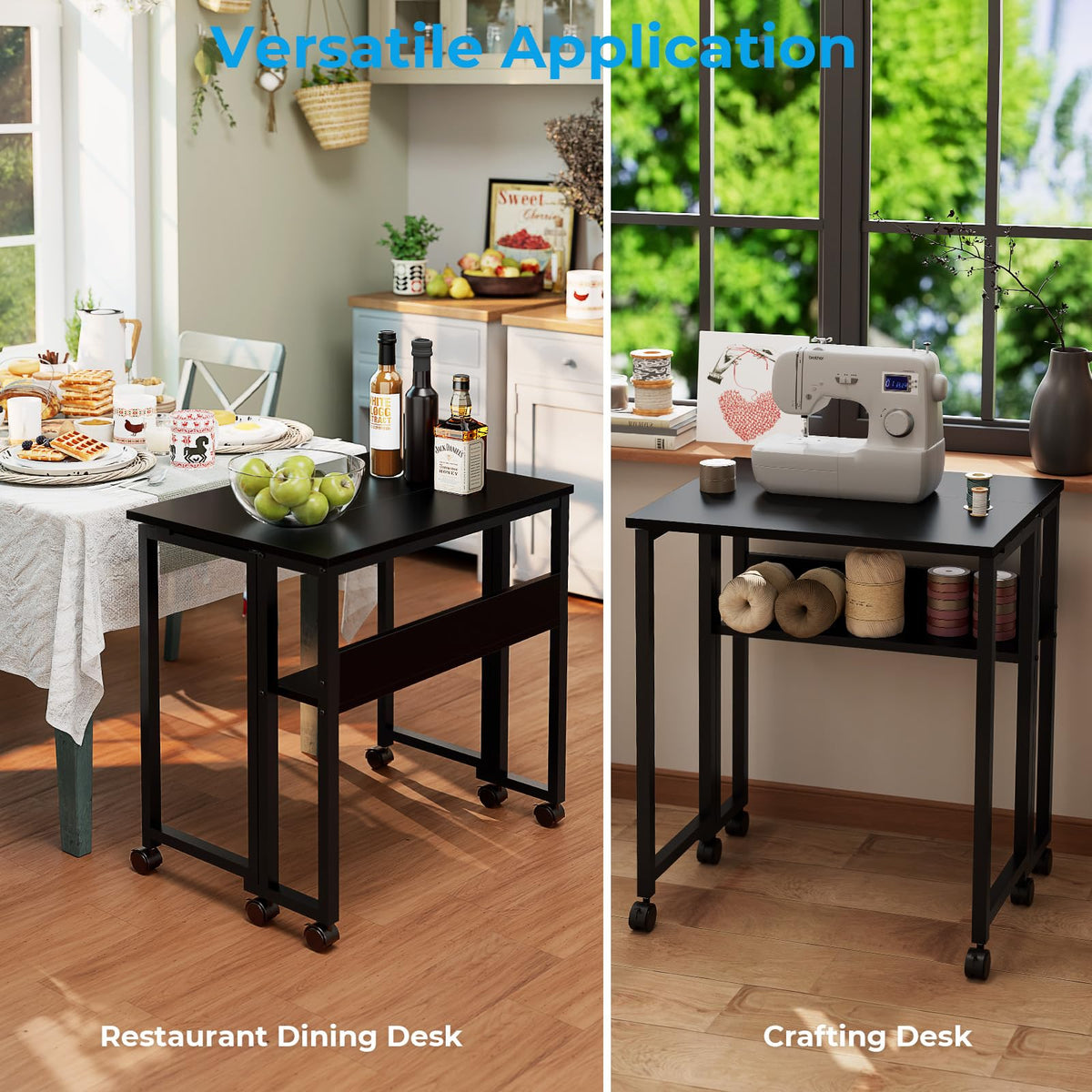 Folding Desk with Wheels C8567