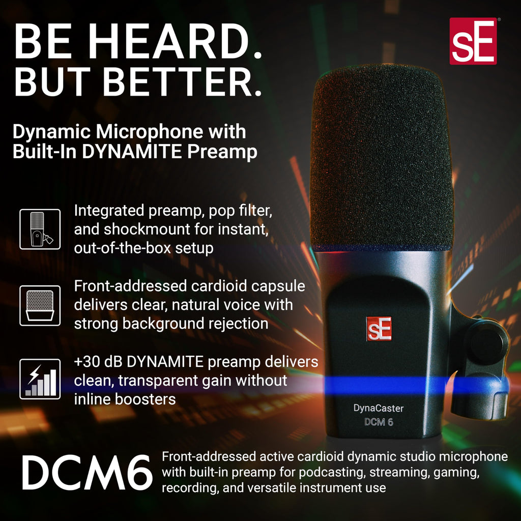 XLR Dynamic Microphone with Shockmount & Pop Filter Q490878