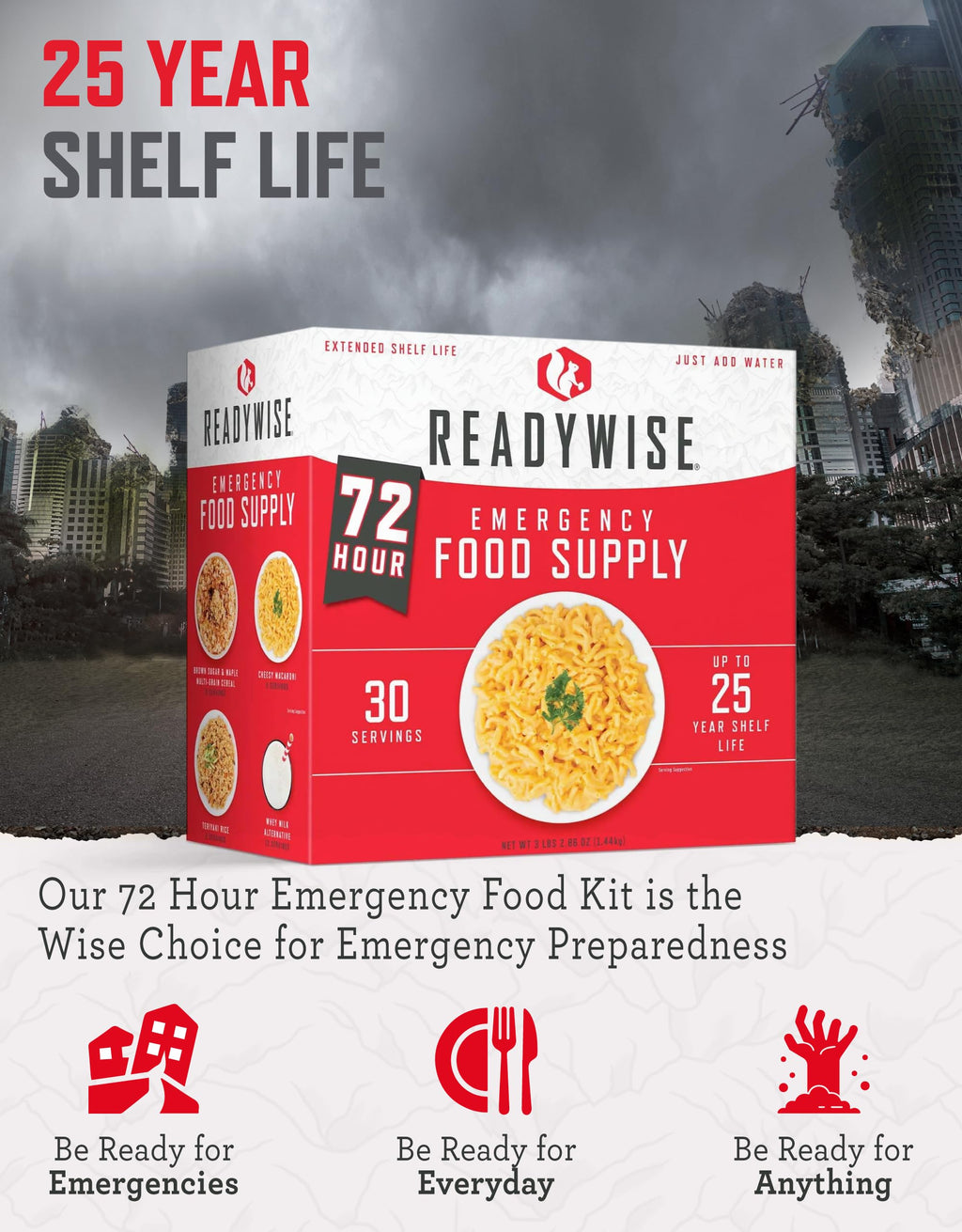 Emergency Food Supply 30 Servings R88072