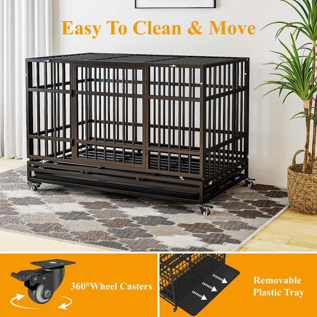 48 Inch Heavy Duty Dog Crates Y480