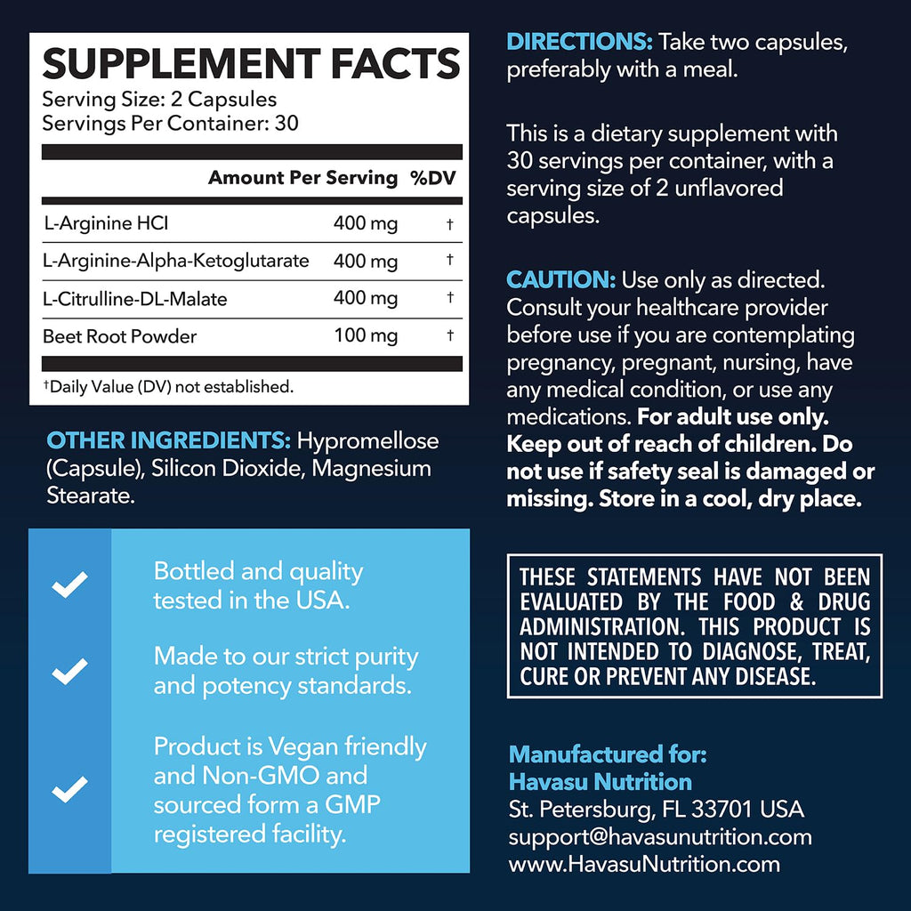 Organic Maca Root Liquid Drops & L Arginine L Citrulline Supplement V49099