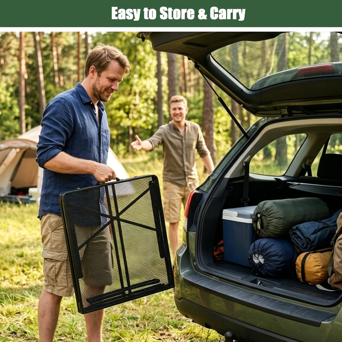 4Ft Metal Folding Camping Table K4039