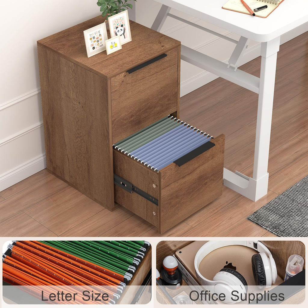 2 Drawer Filing Cabinet with Hanging Rail C19569