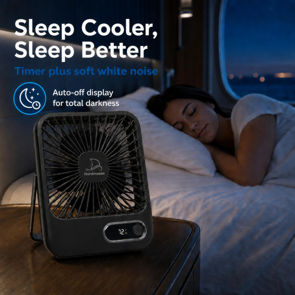 Portable USB Rechargeable Fan with Magnetic Hook C612