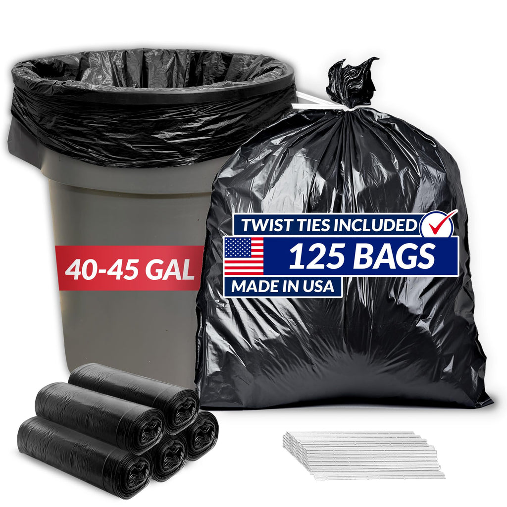 45 Gallon Heavy Duty Trash Bags T337