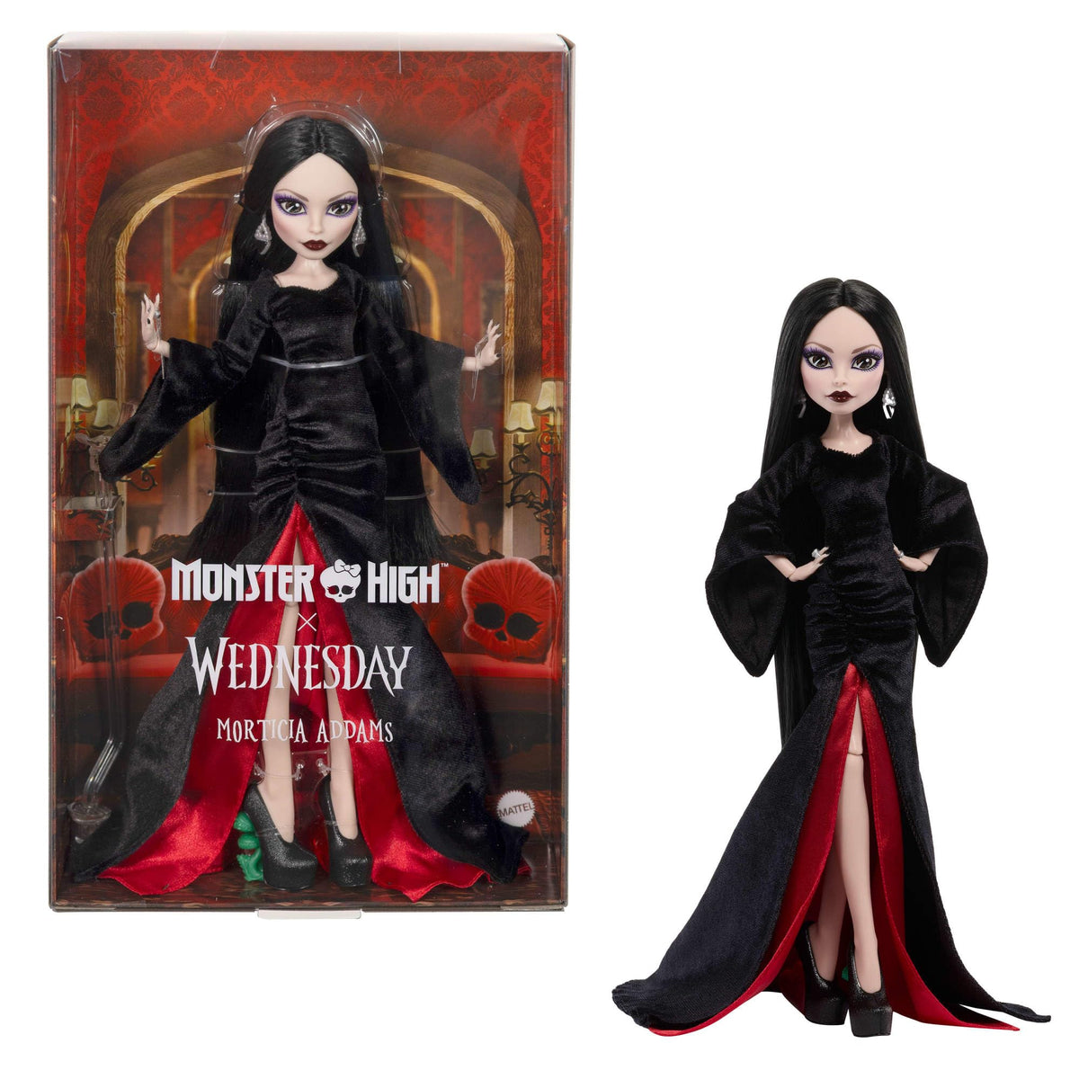 Morticia Addams Doll K7344