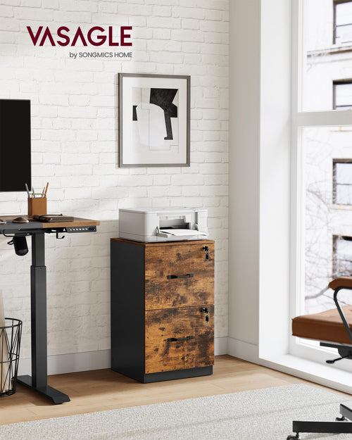 2 Drawer File Cabinet with Locks Z523132
