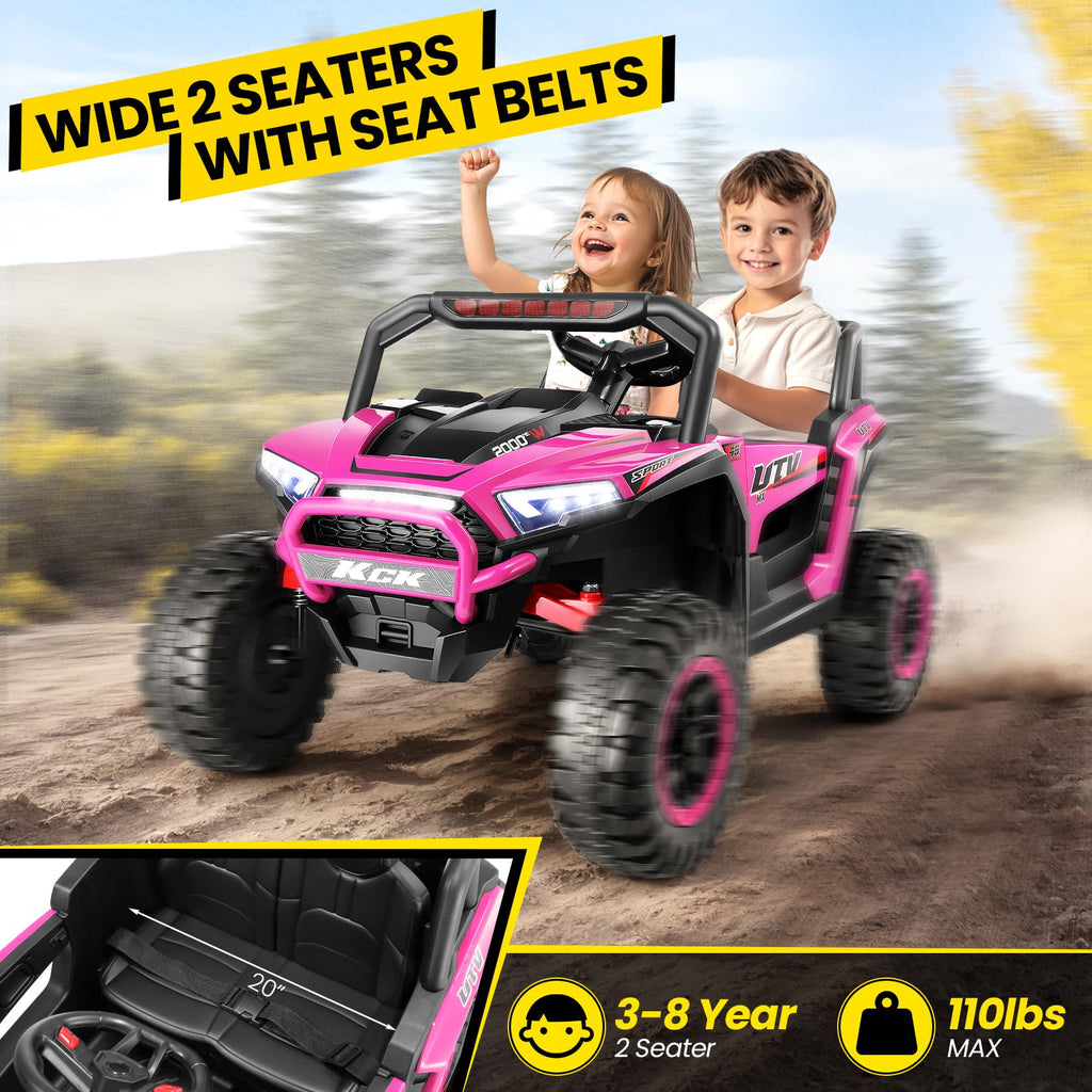 24V Pink Ride on Toy A829