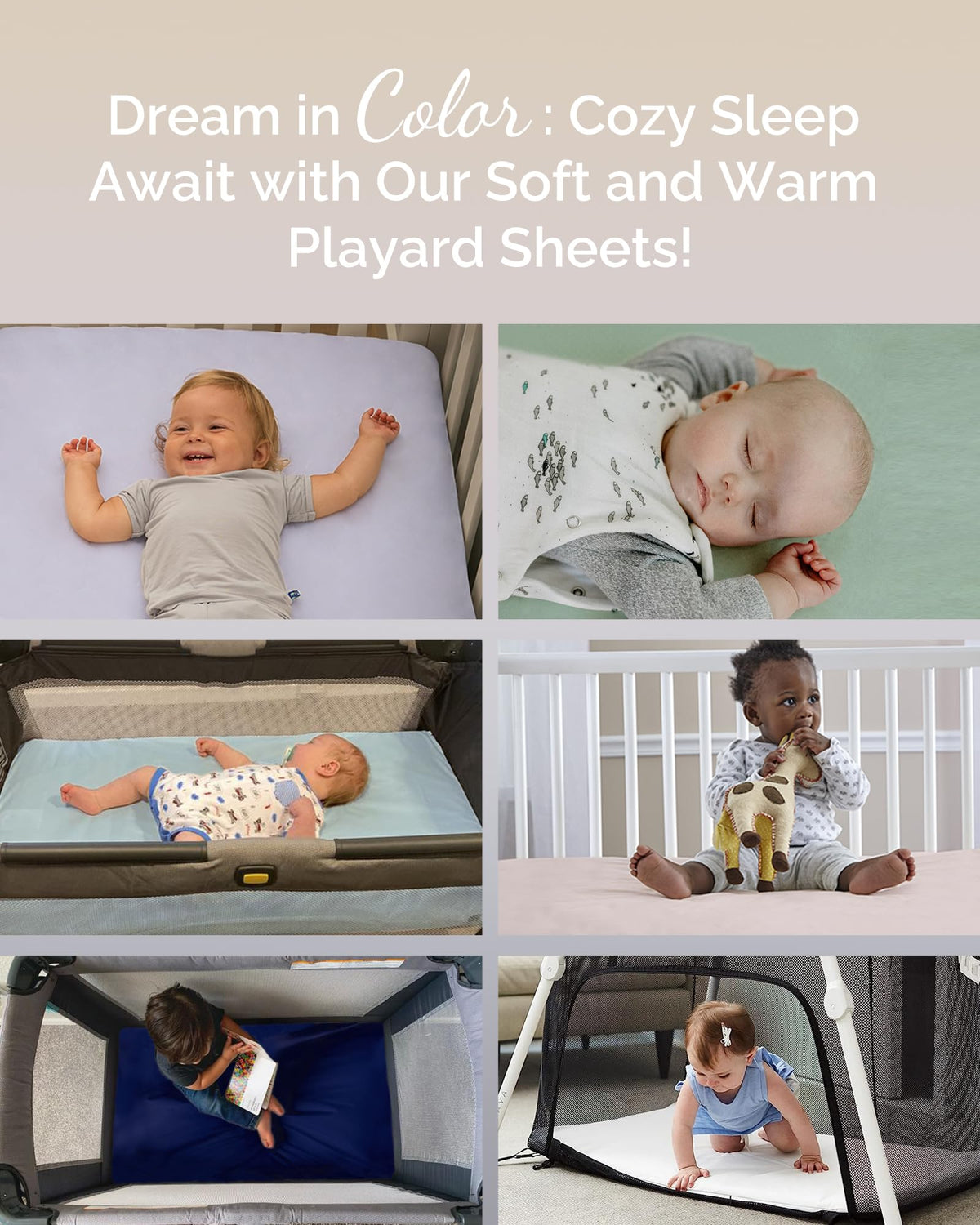 Grey Navy 3 Pack Jersey Pack and Play Sheets D54890
