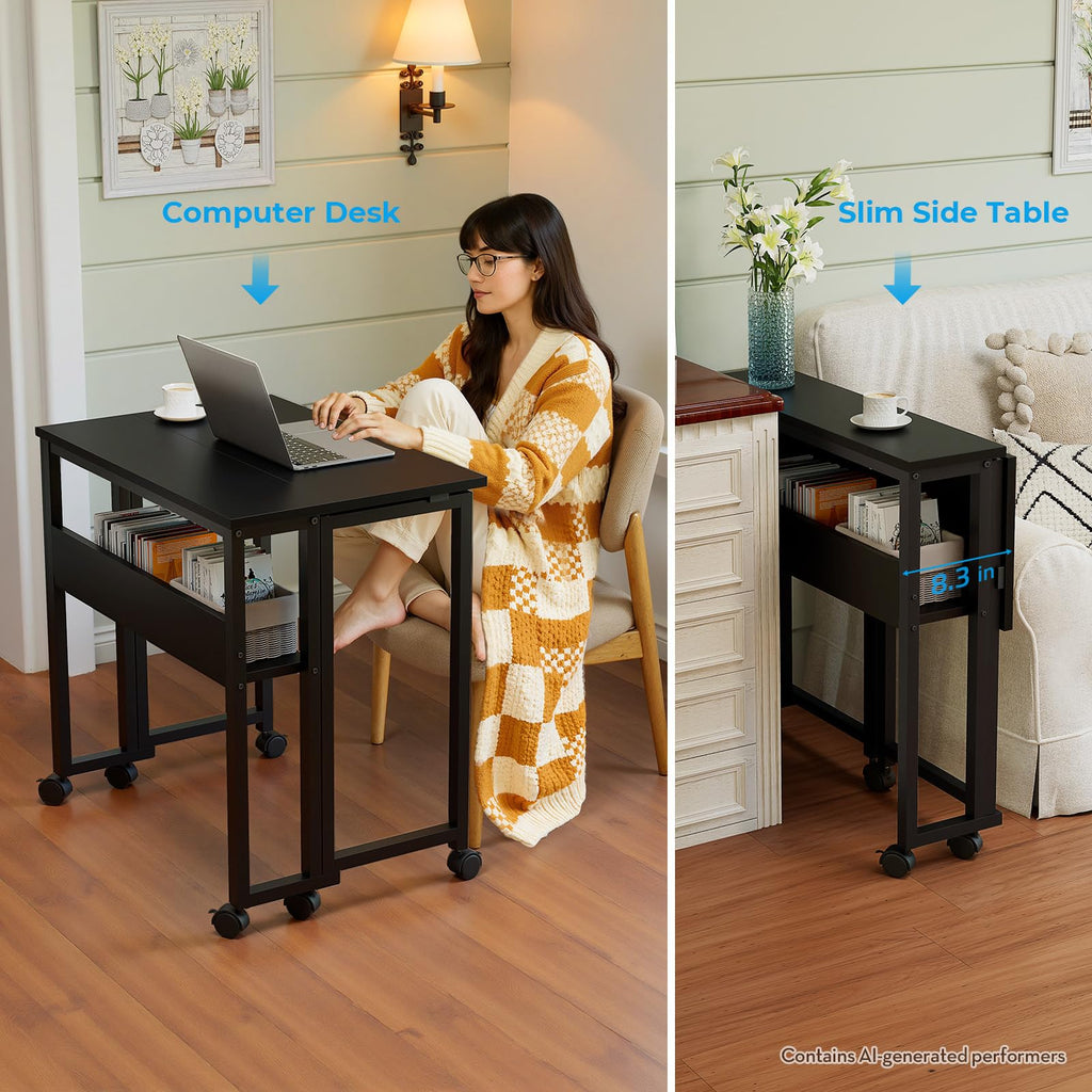 Folding Desk with Wheels C8567