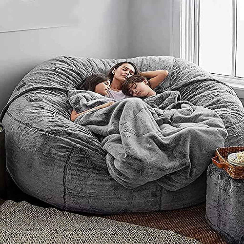 Yellow 6FT Bean Bag Chair Cover K26165