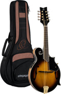 Solid Top F-Style Acoustic-Electric Mandolin Tobacco Sunburst E3922