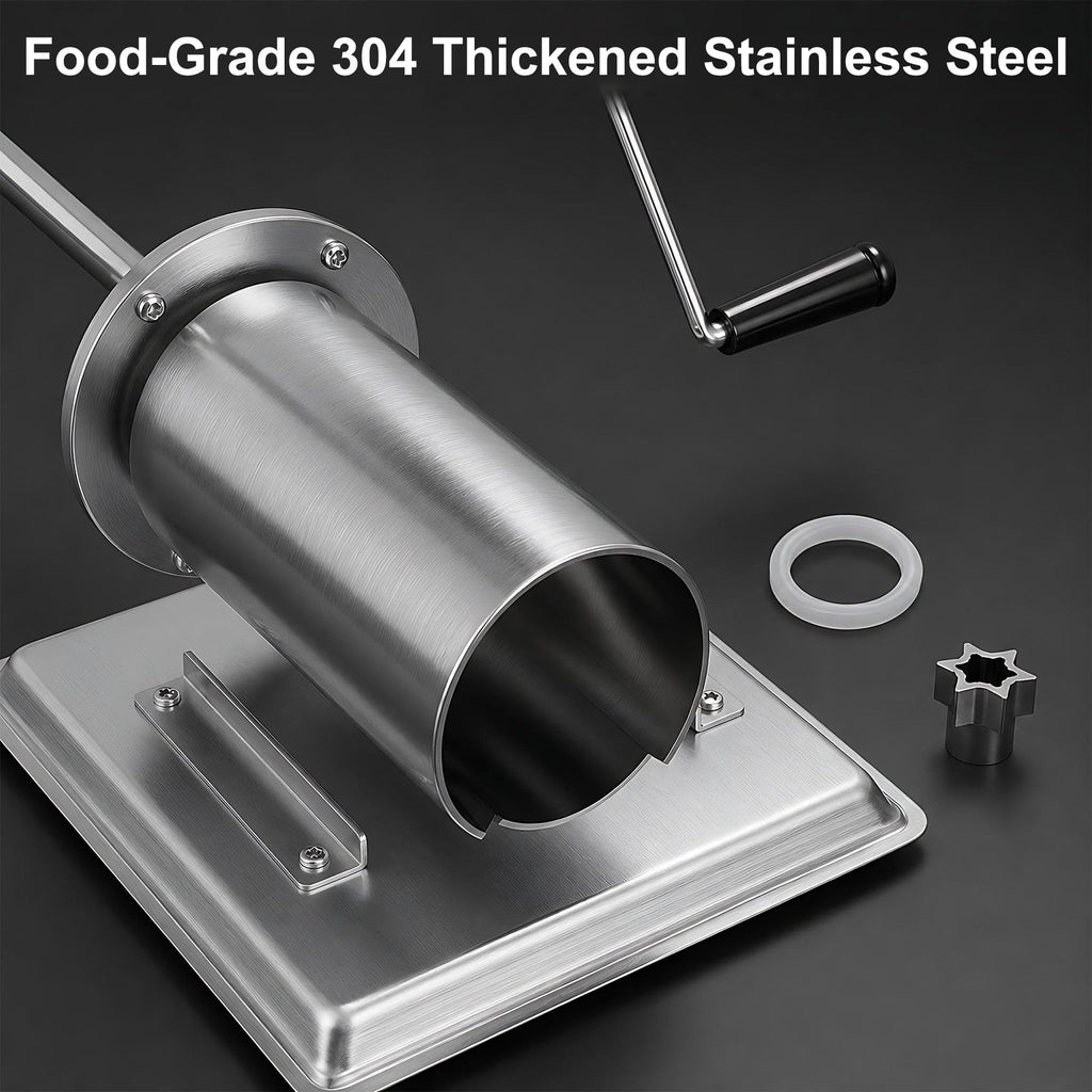 3L/5L/7L Sausage Stuffer & Churro Maker 304 Stainless Steel Y6558