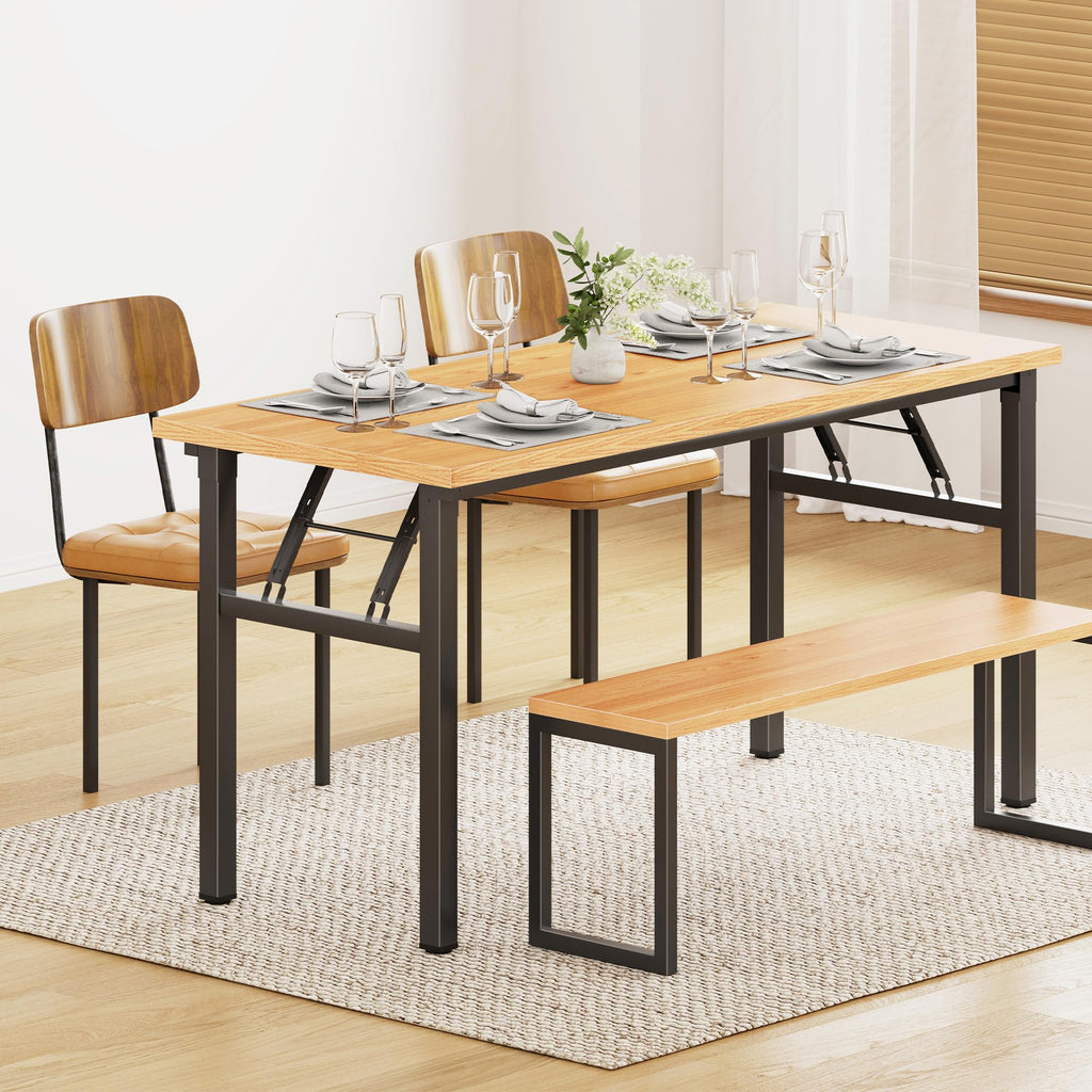 54.3 Inch Folding Computer Desk B574482