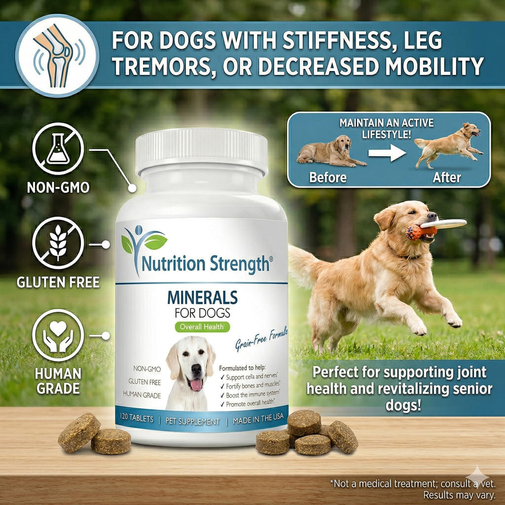 Dog Minerals & Electrolytes 120 Tablets F998380