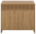 Oak 2-Door Media Stand A72009