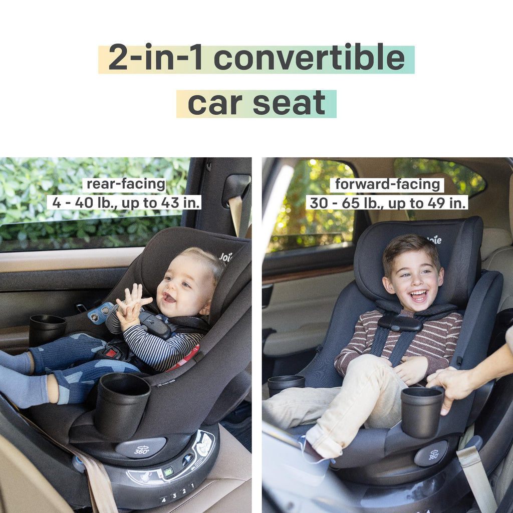 2-in-1 Rotating Convertible Car Seat K6950