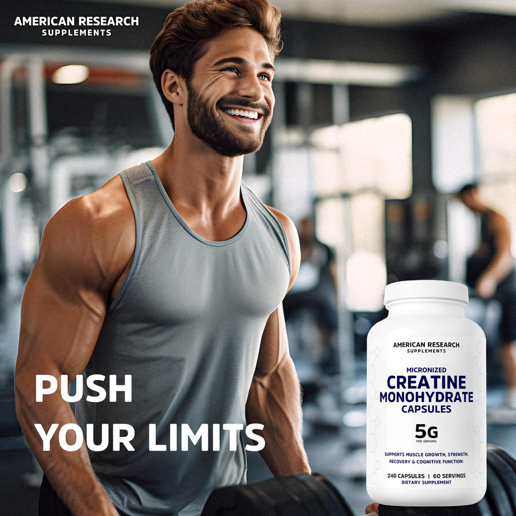 Micronized Creatine Monohydrate Capsules 5G U3813