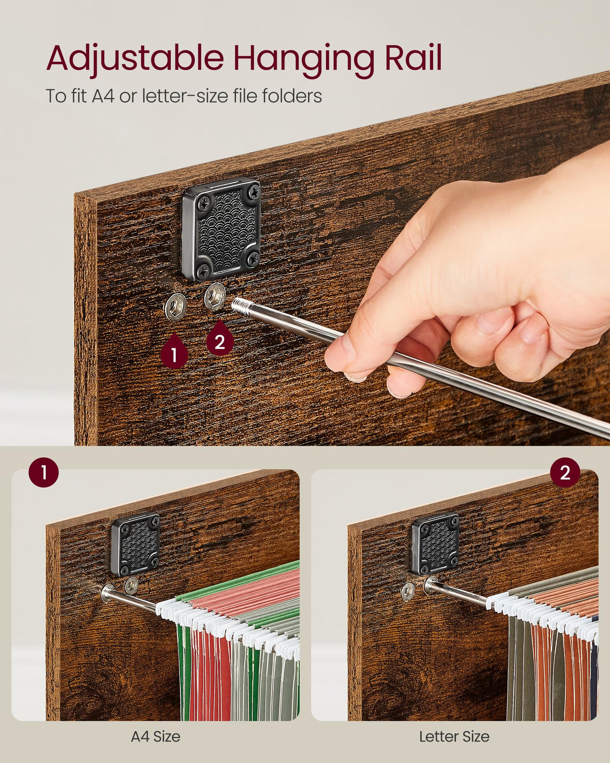 2 Drawer File Cabinet with Locks Z523132