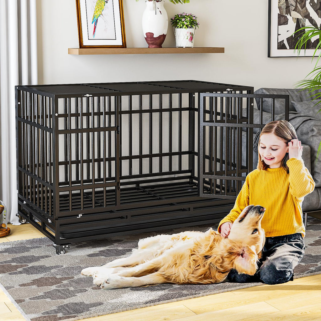 48 Inch Heavy Duty Dog Crates Y480