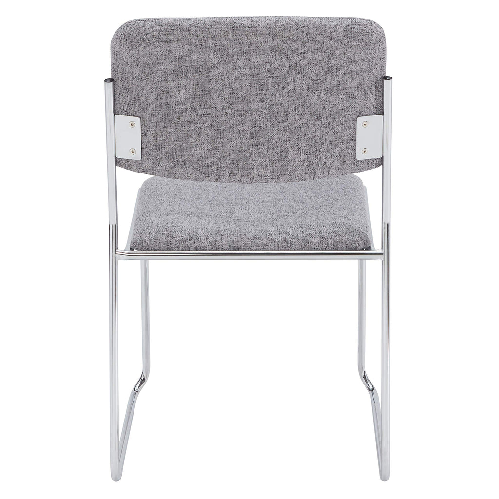 Fabric Padded Stack Chair R34243
